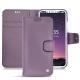 Funda de piel Apple iPhone X - Lilas ( Nappa - Pantone 2645U ) 