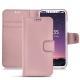 Apple iPhone X leather case - Rose PU