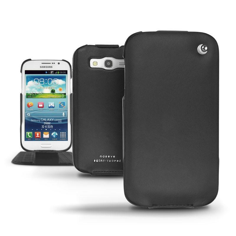Lederschutzhülle Samsung GT-i9080 Galaxy Grand  - Noir ( Nappa - Black ) 