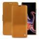 Funda de piel Samsung Galaxy Note9 - Or Maïa ( Pantone 871C ) 