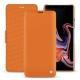Samsung Galaxy Note9 leather case - Orange ( Nappa - Pantone 1495U ) 