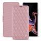 Samsung Galaxy Note9 leather case - Rose - Couture ( Nappa - Pantone 2365C ) 