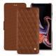 Funda de piel Samsung Galaxy Note9 - Marron - Couture ( Nappa - Pantone 1615C ) 