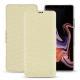 Funda de piel Samsung Galaxy Note9 - Ivoire ( Sleek P C12 - White ) 