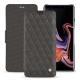 Funda de piel Samsung Galaxy Note9 - Anthracite - Couture ( Pantone 424C ) 