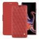 Housse cuir Samsung Galaxy Note9 - Cerise vintage - Couture