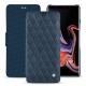 Custodia in pelle Samsung Galaxy Note9 - Jean vintage - Couture