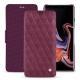 Custodia in pelle Samsung Galaxy Note9 - Prune vintage - Couture