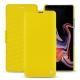 レザーケース Samsung Galaxy Note9 - Jaune fluo