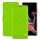 Funda de piel Samsung Galaxy Note9 - Vert fluo - Couture