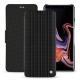 レザーケース Samsung Galaxy Note9 - Abaca nero