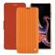 Custodia in pelle Samsung Galaxy Note9 - Abaca arancio