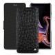 Capa em pele Samsung Galaxy Note9 - Autruche nero