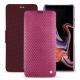 Samsung Galaxy Note9 leather case - Serpent ciclamino