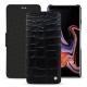 レザーケース Samsung Galaxy Note9 - Crocodile nero