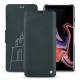 Housse cuir Samsung Galaxy Note9 - Blu marino