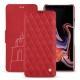 レザーケース Samsung Galaxy Note9 - Rouge troupelenc - Couture