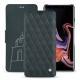Funda de piel Samsung Galaxy Note9 - Blu marino - Couture