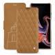 Custodia in pelle Samsung Galaxy Note9 - Castan esparciate - Couture