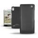 Huawei Ascend P6  leather case - Noir ( Nappa - Black ) 