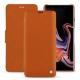 Capa em pele Samsung Galaxy Note9 - Orange vibrant