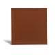 Square Coasters - 12 X 12 - X6 - Marron ( Nappa - Pantone 1615C ) 