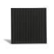 스퀘어 코스터 - 12 X 12 - X6 - Abaca nero