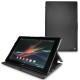Custodia in pelle Sony Xperia Tablet Z  - Noir ( Nappa - Black ) 