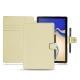 Housse cuir Samsung Galaxy Tab S4 10.5 - Beige ( Nappa - Pantone 7502C ) 