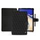 Housse cuir Samsung Galaxy Tab S4 10.5 - Ebène - Couture ( Sleek P C12 - Black ) 