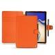 Custodia in pelle Samsung Galaxy Tab S4 10.5 - Orange fluo