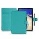 가죽 커버 Samsung Galaxy Tab S4 10.5 - Bleu fluo