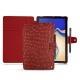Custodia in pelle Samsung Galaxy Tab S4 10.5 - Autruche ciliegia