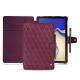 가죽 커버 Samsung Galaxy Tab S4 10.5 - Prune vintage - Couture