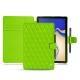 Funda de piel Samsung Galaxy Tab S4 10.5 - Vert fluo - Couture