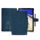 Samsung Galaxy Tab S4 10.5 leather case - Blu mediterran