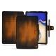 Samsung Galaxy Tab S4 10.5 leather case - Marron Patine