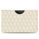 가죽 커버 Samsung Galaxy Tab S4 10.5 - Blanc - Couture ( Bologna - White ) 