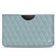 Custodia in pelle Samsung Galaxy Tab S4 10.5 - Bleu ciel - Couture ( Nappa - Pantone 277C ) 