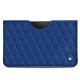 Funda de piel Samsung Galaxy Tab S4 10.5 - Bleu océan - Couture ( Nappa - Pantone 293C ) 