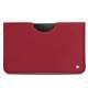 Samsung Galaxy Tab S4 10.5 leather pouch - Rouge passion