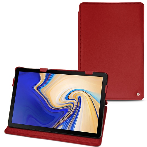 Capa em pele Samsung Galaxy Tab S4Rouge ( Nappa - Pantone #d50032 ) 