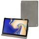 가죽 커버 Samsung Galaxy Tab S4 10.5 - Acier vintage ( Pantone 403C ) 