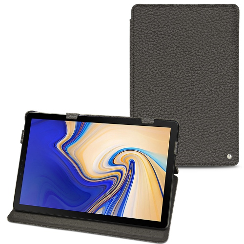 Lederschutzhülle Samsung Galaxy Tab S4Anthracite ( Pantone #41403c ) 