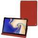 Funda de piel Samsung Galaxy Tab S4 10.5 - Papaye ( Pantone 180C ) 