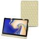 Custodia in pelle Samsung Galaxy Tab S4 10.5 - Beige - Couture ( Nappa - Pantone 7502C ) 