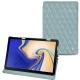 Funda de piel Samsung Galaxy Tab S4 10.5 - Bleu ciel - Couture ( Nappa - Pantone 277C ) 