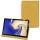 Samsung Galaxy Tab S4 10.5 leather case - Mimosa - Couture ( Pantone 141C ) 