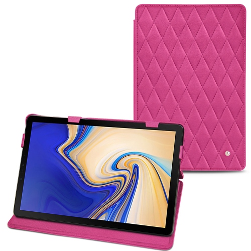 Samsung Galaxy Tab S4 leather caseRose BB - Couture ( Pantone #DB599F )