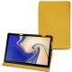 Housse cuir Samsung Galaxy Tab S4 10.5 - Jaune soulèu